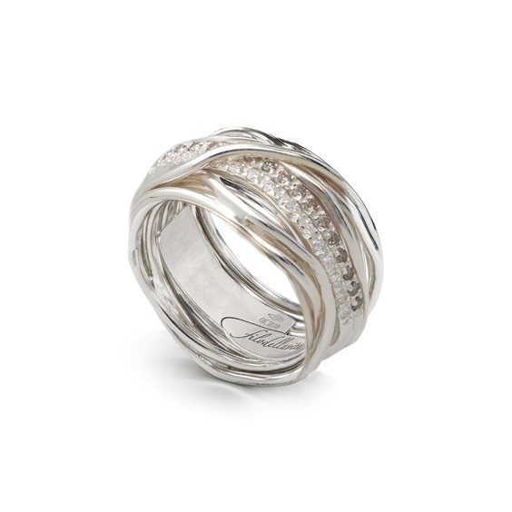 Ring Rubinia Woman in Silver AN13ABTBR - AN13ABTBR